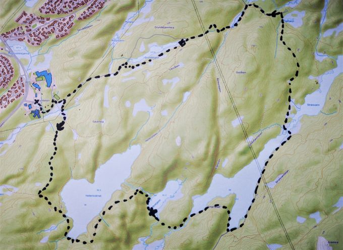 Kart Hellersvatnet- Straisvann